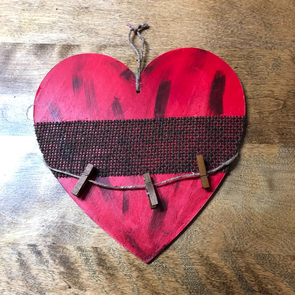 Wooden Heart|Valentine's  Day|Wall Decor